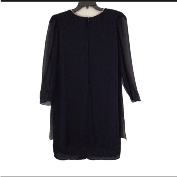 Patra Woman’s Navy Blue Midi Evening Dress with Sequins. Size 12. - Picture 2 of 4